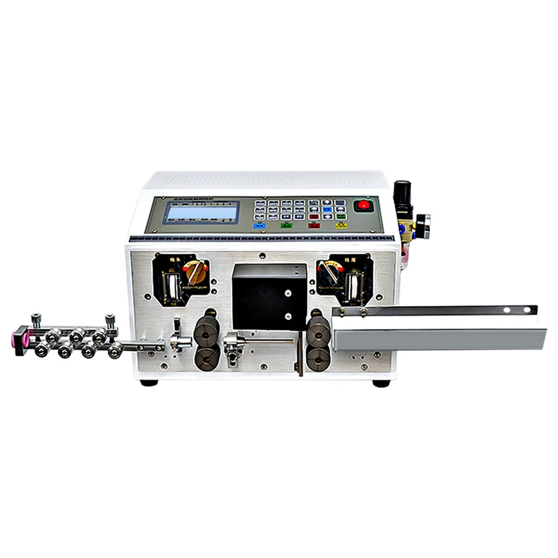 

Wheels 0.1 to 16mm2 Wire Stripper 500W Computer Automatic Wire Stripping Machine for Peeling Cutting