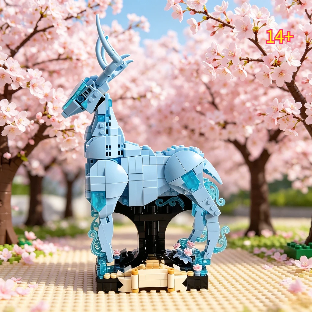 

Magic Movie Series Monster Building Blocks Sets Model Compatible With Legoed Particles Suitable For Birthday Gifts 76414