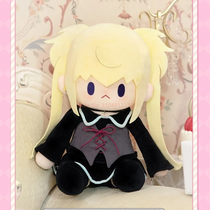 New Original Official Shugo Chara! 40cm Anime Figure Hinamori Amu Peripheral Kawaii Soft Stuffed Cotton Doll Decor Birthday Gift