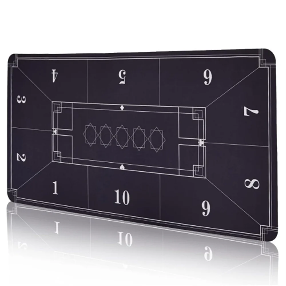 

Большой противоскользящий резиновый коврик для покера Техасский Холдем, утолщенный коврик для казино, покера, маджонга, игровой коврик для развлечений