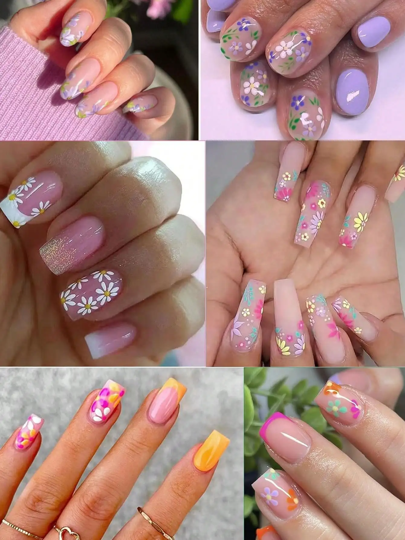 30 Stück weiße Blumen Nagel Kunst Aufkleber، تصميم 3D selfklebendes Nagelaufkleber، holografische petit بلومين Nagel كونست