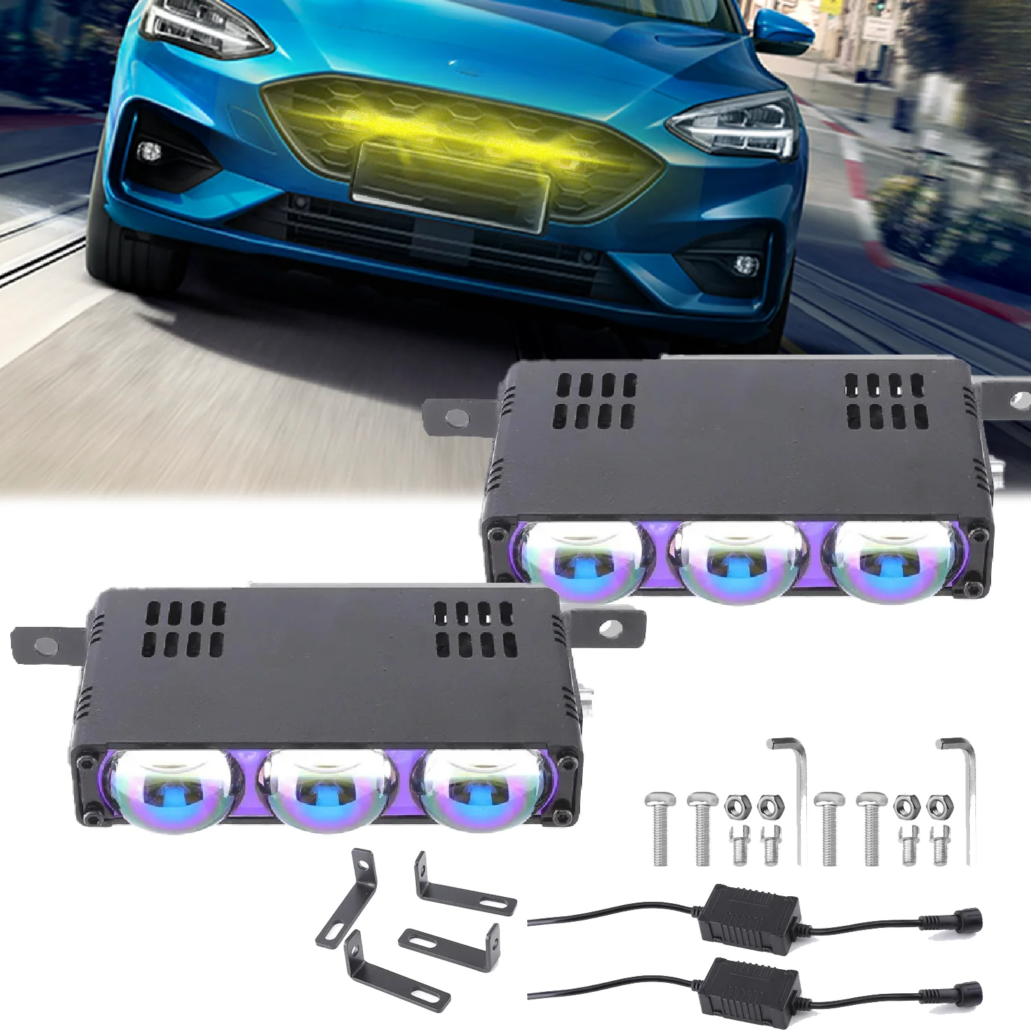 

2/3/4 объектива, автомобильная решетка, линза для мотоцикла, дальний диапазон 4x4, двухцветный грузовик, трактор, внедорожник, лодка для грузовика, джип, мотоциклетная лампа