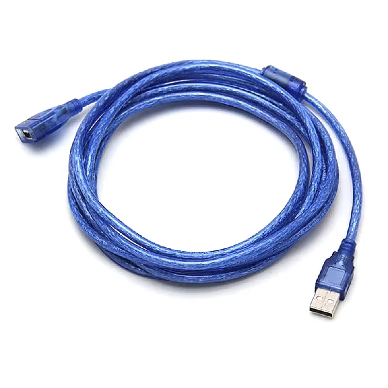 노트북용 고속 컴퓨터 USB 2.0, 암수 케이블 익스텐션 라인, 0.3m, 0.5m, 1m, 1.5m, 3M, 5m, 10m