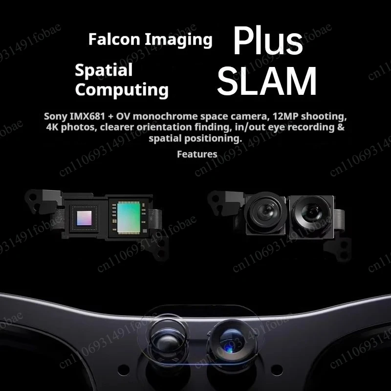 3D 4K Smart AR 43 Inch Aerial Transparent Screen, 12 Million Pixels, 76g Lightweight Portable
