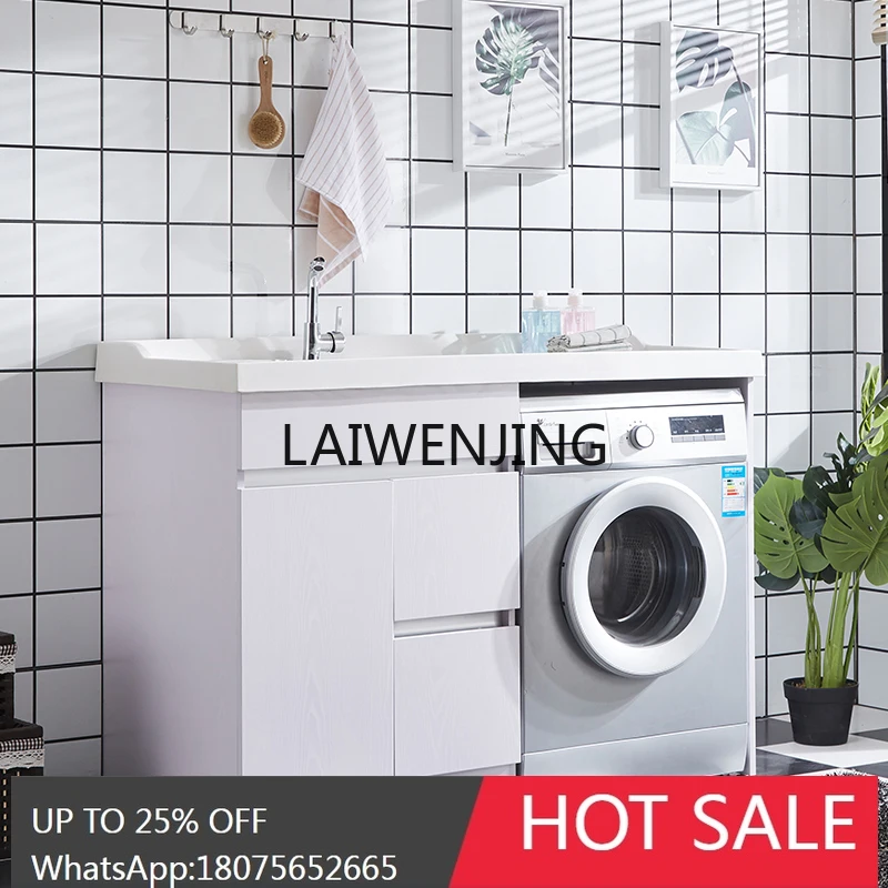 paint-free washing machine cabinet significant other cabinet combination balcony drum laundry cabinet