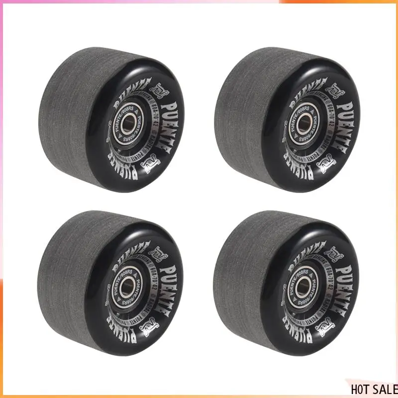 B72A PUENTE 4Pcs/Set Skateboard Wheels 70X42mm 7 Inch Skateboard Longboard Wheels Drift Board Accessories