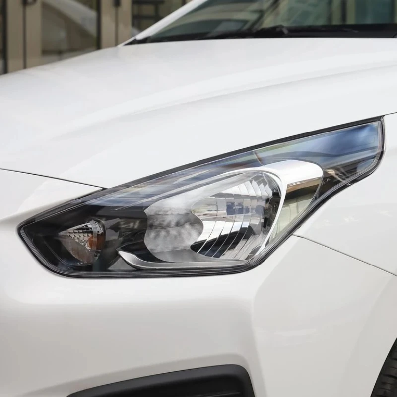 

For Hyundai Verna 2017 2018 2019 2020 Car Lights Shell Transparent PC Material Glass Headlights Shell