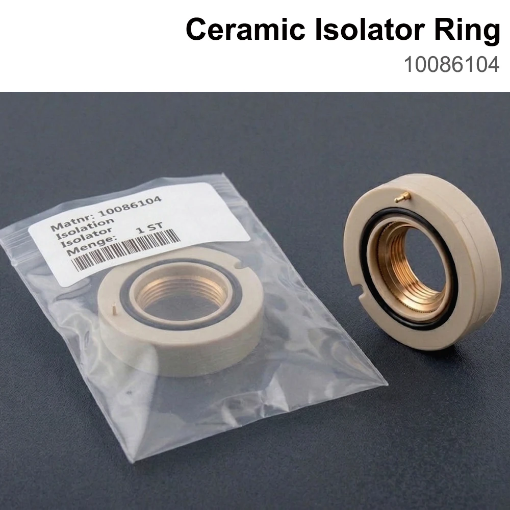 QDLASER High Quality 10086104 Laser Ceramic Isolator Ring for BY Fiber Laser Cutting Machine 8-20KW Parts