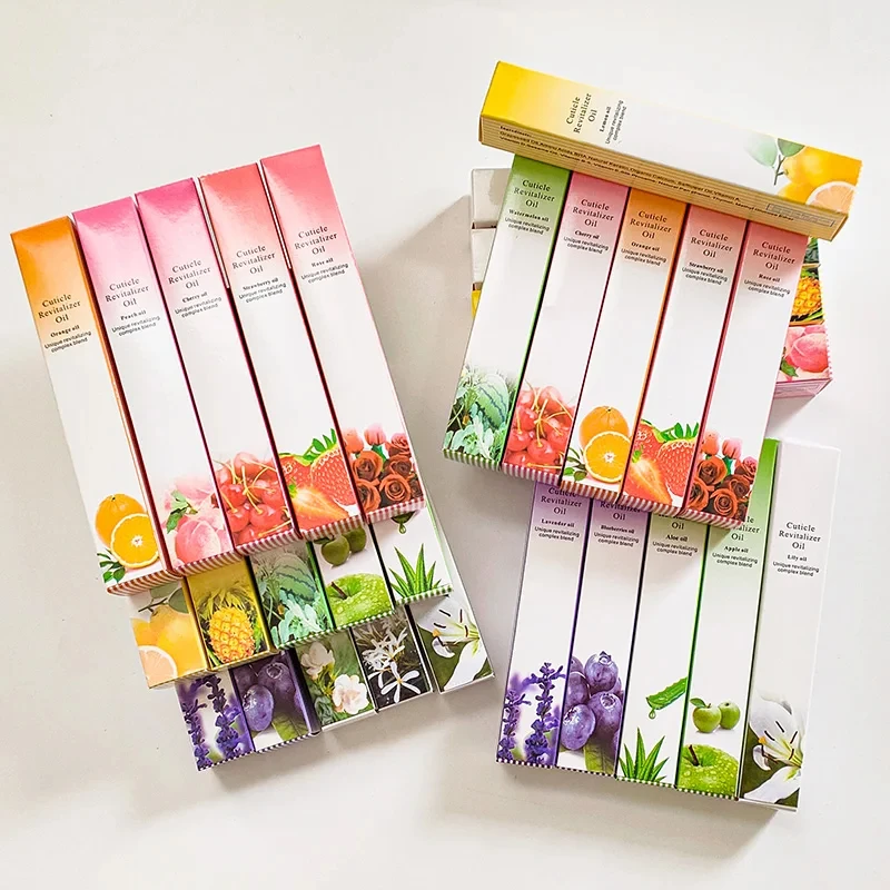 60 قطعة من أقلام زيت بشرة الأظافر المختلطة من كيورتيكل أوناسيت دي كيوتيكولاس أوناس تليين تغذي البشرة منتجات العناية بالأظافر