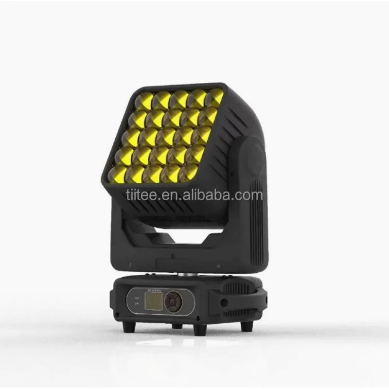 

Светодиодный вращающийся прожектор Tiitee TT-F2515HF 25X15W 4-в-1 RGBW с зумом и эффектом Wash для клубов, мероприятий, шоу, вечеринок и театров