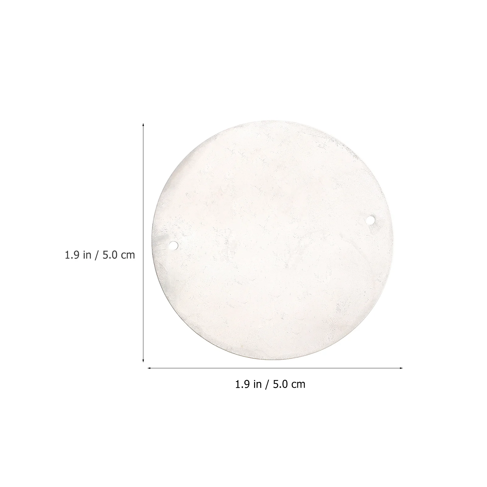 50 pezzi di conchiglie naturali rotonde dischi di conchiglie di mare con due fori decorazioni pendenti fai da te per realizzare campanelli eolici creazione di gioielli NUOVO