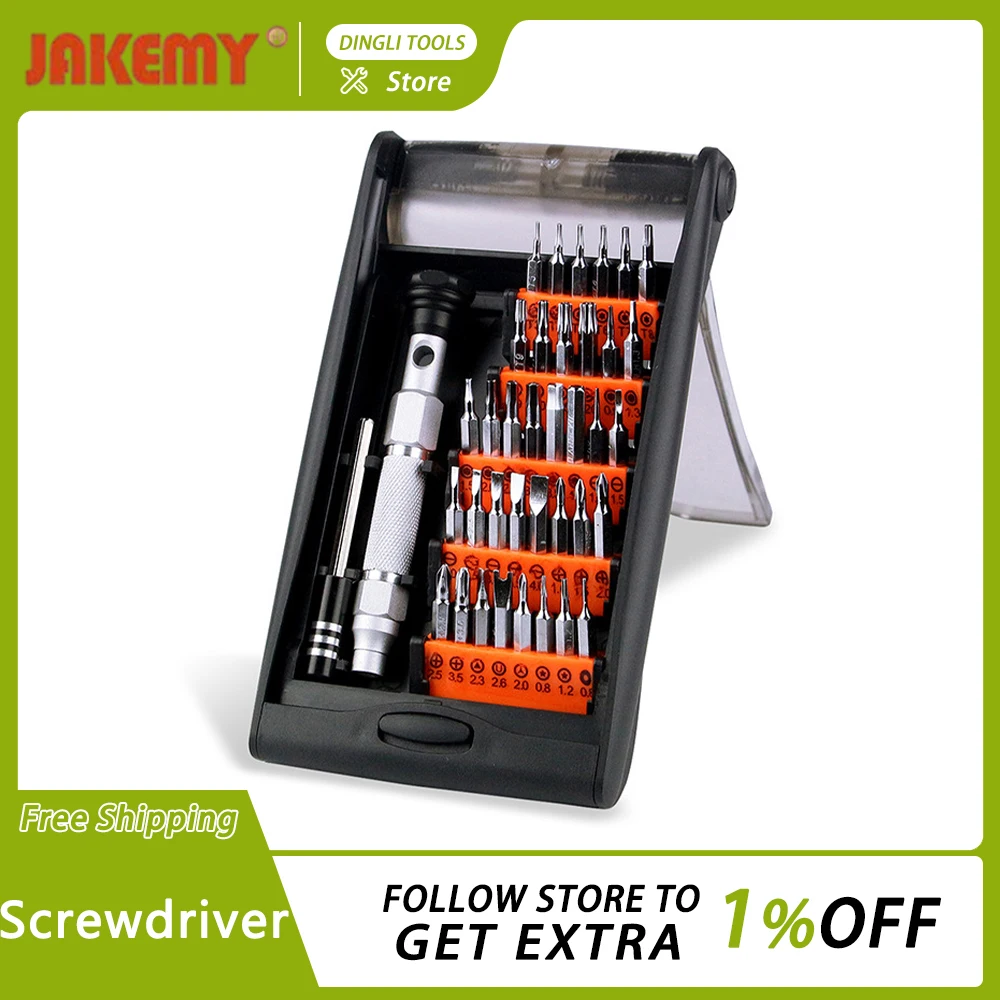 Jakemy JM-8151 38 in 1 Screwdriver Kit Multi-Bit Precision Screwdriver Set Phillips Screwdriver For Home Daily Repair Hand Tools