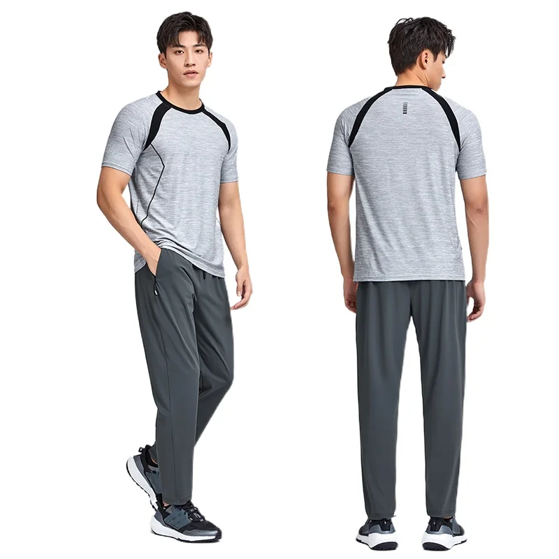 Joggers Sweatpants Men Casual Quick Dry Pants Gym Fitness Workout Sportswear Trousers Male Outdoor Autumn Winter Trackpants