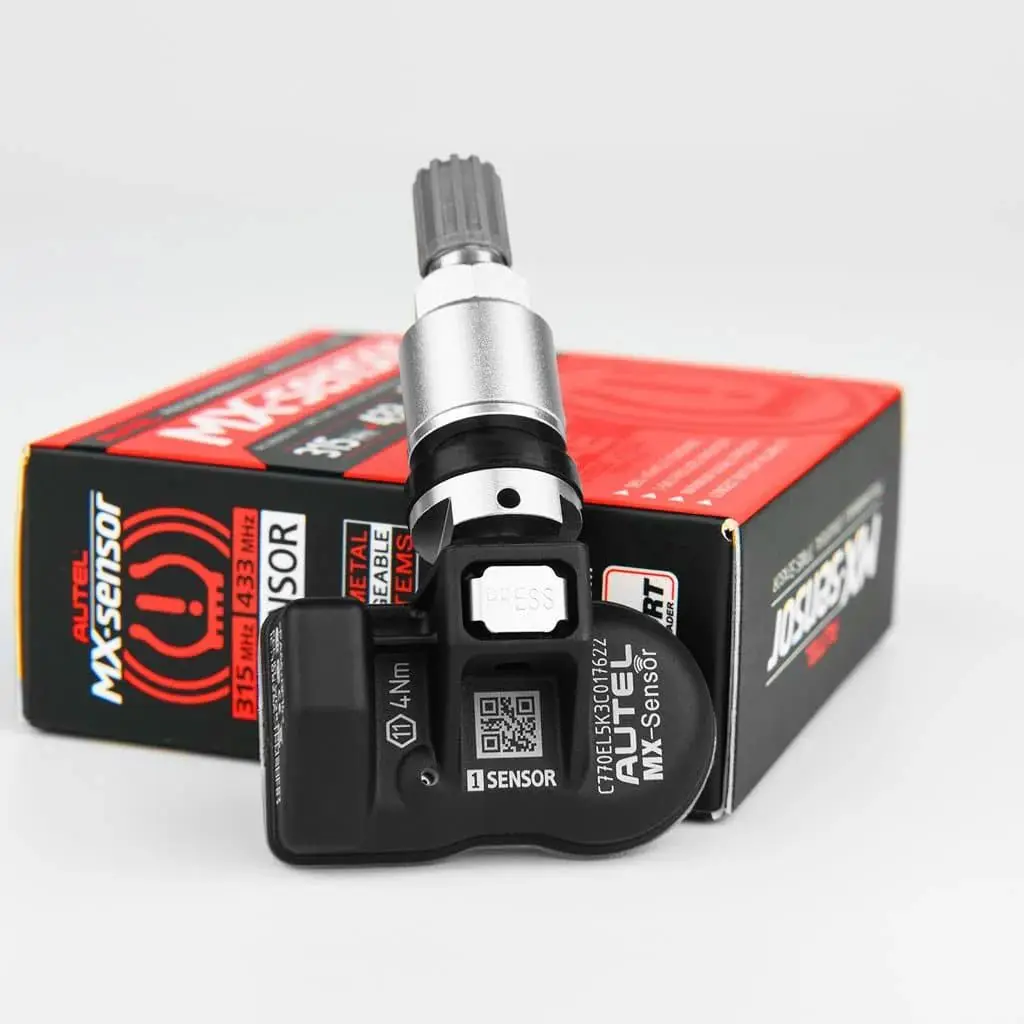 4 قطعة Autel TPMS MX-الاستشعار 315 ميجا هرتز و 433 ميجا هرتز 2in1 أجهزة استشعار ضغط الإطارات الصيف الإطارات تبادل المشبك العالمي في