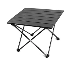 Outdoor Camping Folding Table Outdoor BBQ Portable Foldable Desk High Strength Ultralight Aluminium Portable Desk