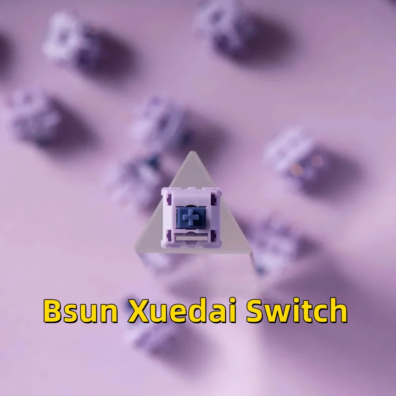 Bsun Xuedai Switch HIFI Bottom Rebound Linear Switch Custom Mechanical Keyboard Switch