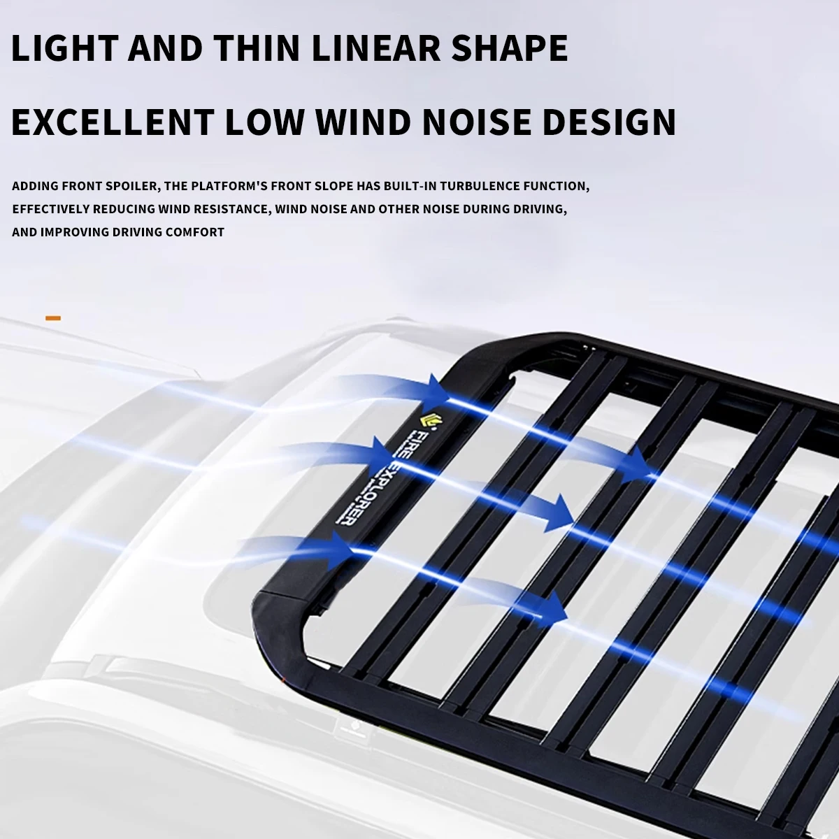 مصنع الساخن بيع اكسبلورر تعديل رف أمتعة السقف العارضة، رف سقف اكسبلورر الجديد #1