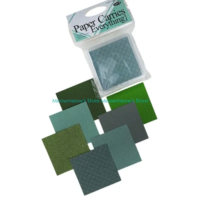 Hojas cartulina texturizadas Premium W91A, textura papel adhesivo adhesivo para álbumes recortes y manualidades, papel