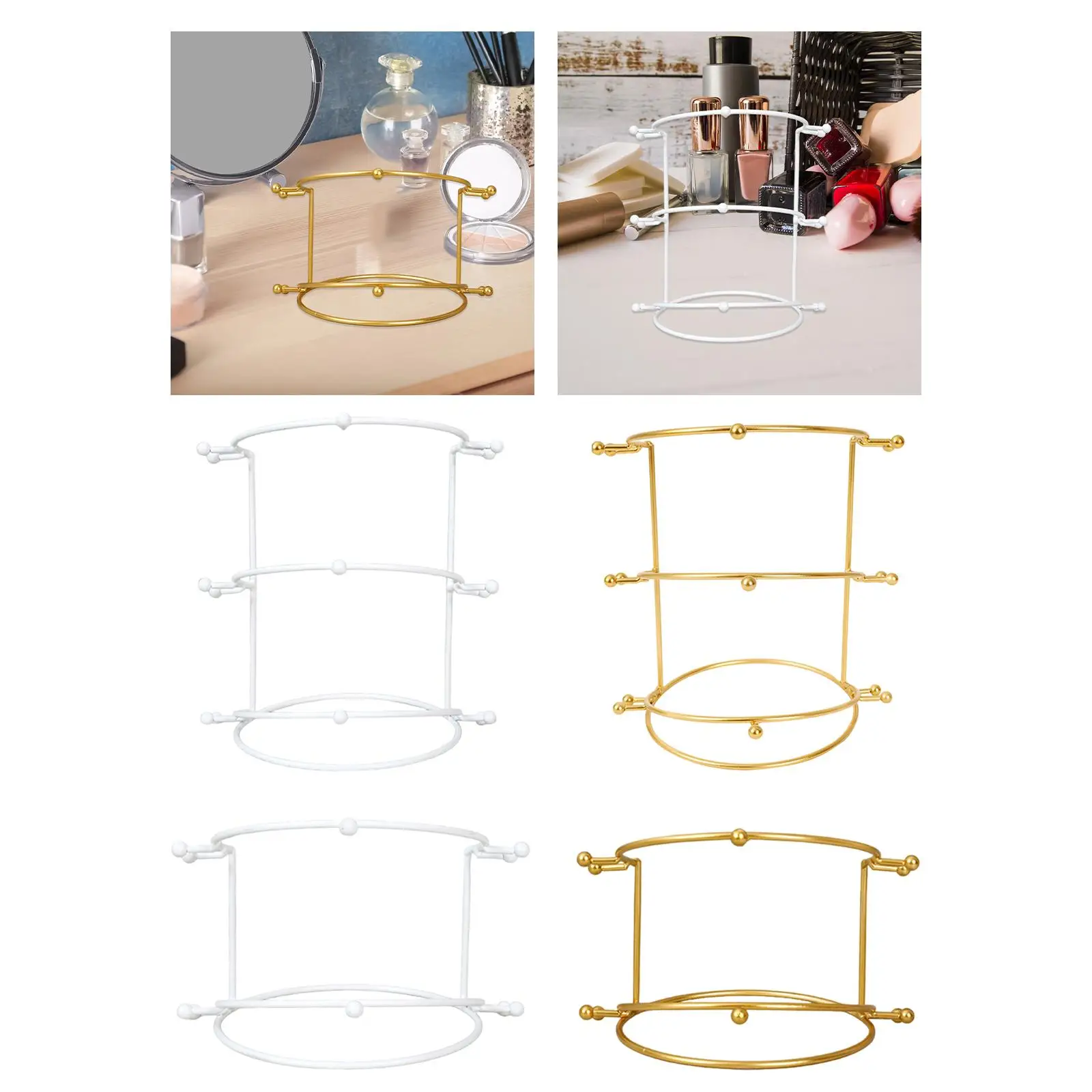 Wedding Tiara Support Stand Metal Storage Rack Headbands Organizer Princess Holder for Girl Room Showcases Women Home Exhibition