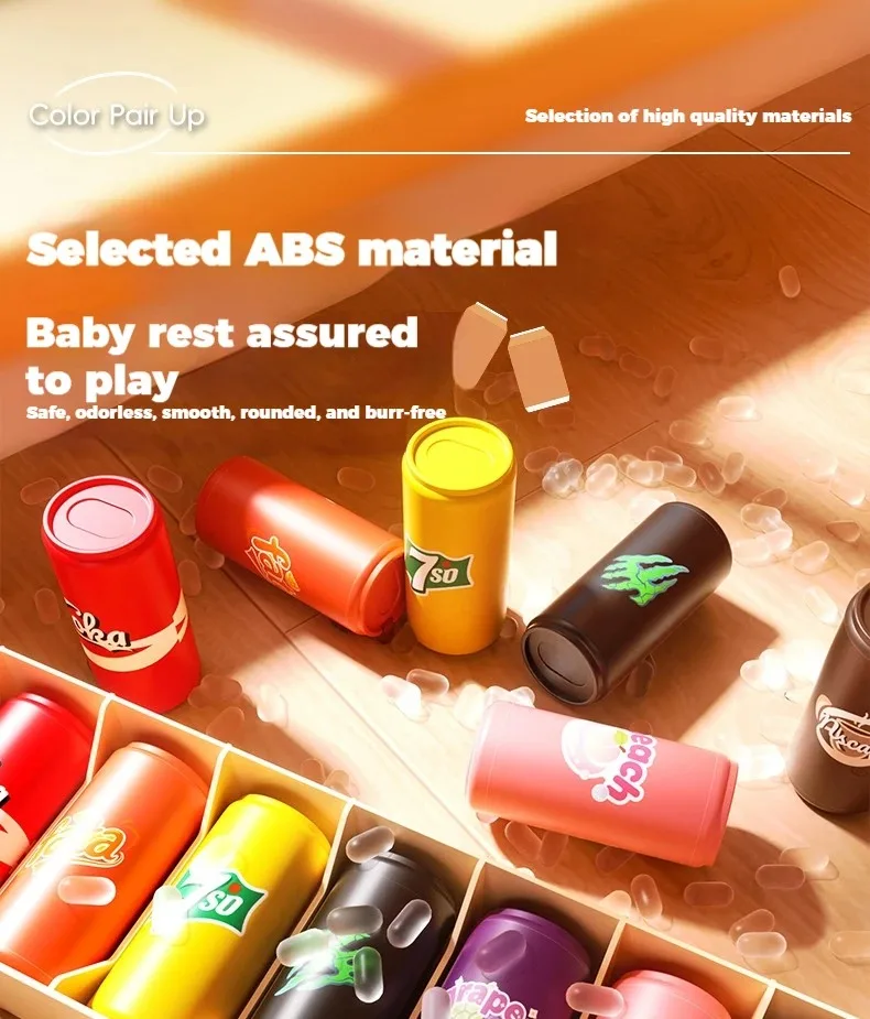 Color Memory Challenge - Drink Match-spel voor observatie en snel denken