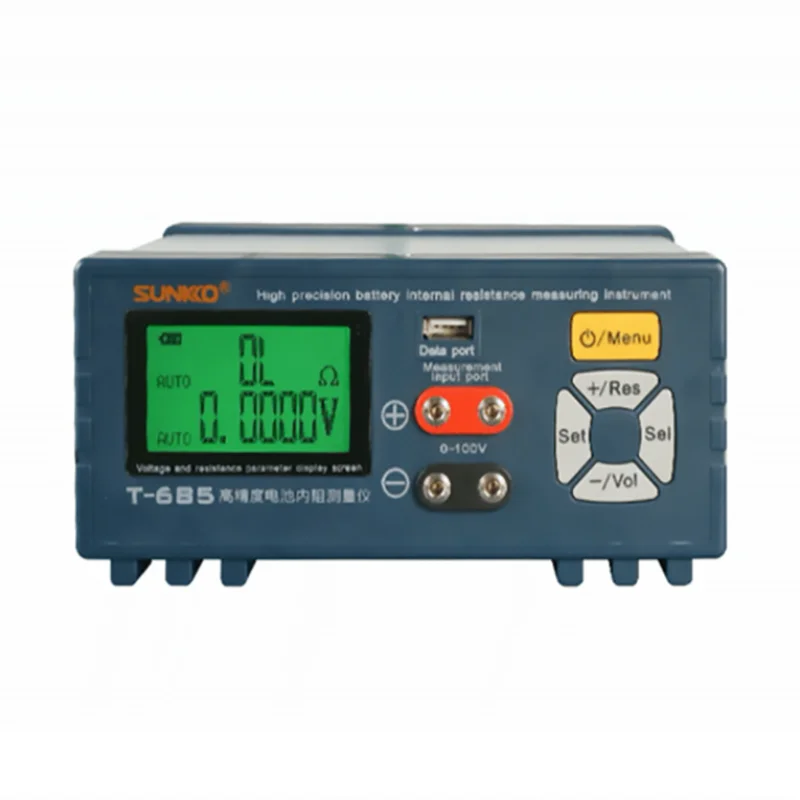 T-685 high-precision resistance tester 18650 lithium battery voltage internal resistance tester