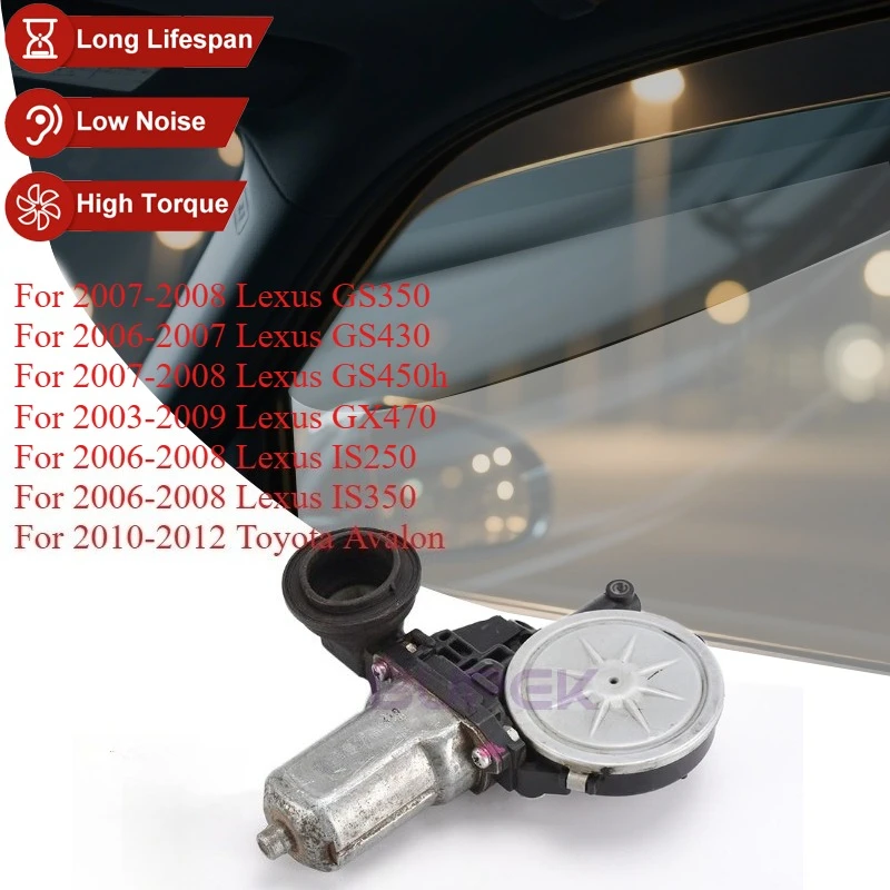 

BUPEK Car Power Window Motor for Toyota Avalon Lexus IS250 IS350 GS350 430 450h GX470 Electric Glass Regulator Genuine Parts