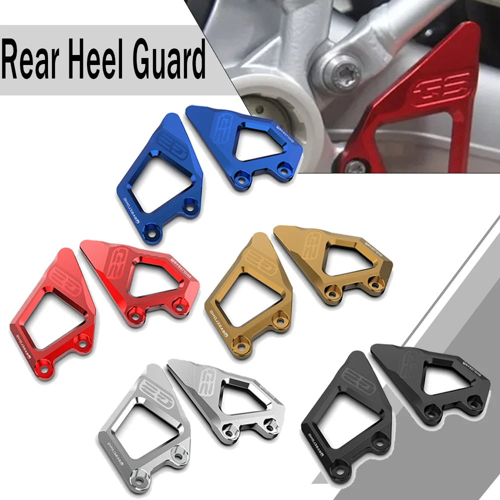 

Motorcycle Rear Heel Guard Foot Peg Rest Protector For BMW R1200GS LC Advenutre 2013-2018 R1250 GS R 1250GS ADV R1250GS 18-2024