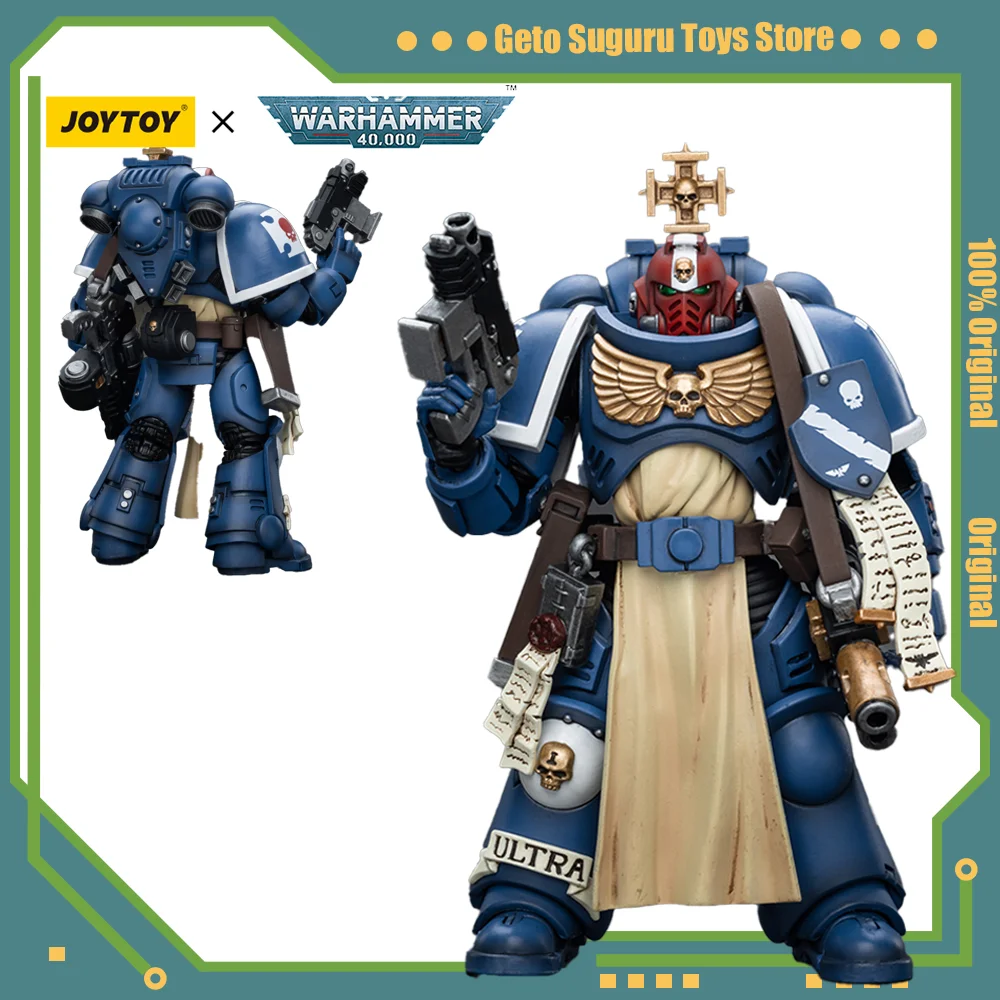 

[Pre-sale]JOYTOY Warhammer 40k Action Ultramarines Sternguard Veteran Sergeant Anime Figurine Joint Movable Model Collection Toy