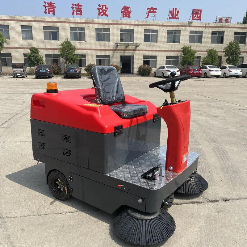 Road Sweeper Truck | Single Operator, PLC Controlled, Electric Motor, Construction Sweeper with Enhanced Cleaning Performance