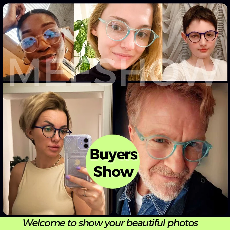 Meeshow Reading Glasses Round Classic TR90 Fashion Eyeglasses Lesebrillen Europe Style Men Women presbyopia Optical 1816