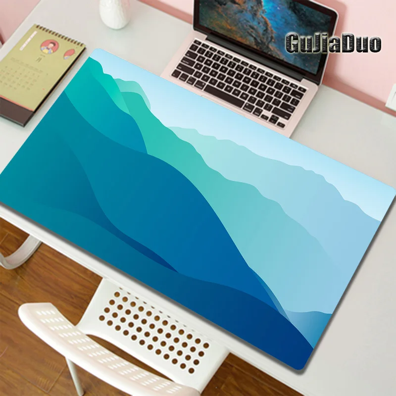 

GuJiaDuo Gamer Extra Large Simple Pattern Mouse Pad Notebook Keyboard Desk Mat Art Mousepad Gaming Accessories Non-slip Carpet