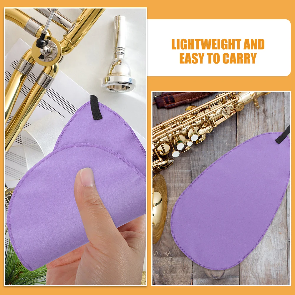 

4 Pcs Cleaning Cloth Flute for inside Sax Clarinet Maintenance Tools Microfiber Accessories Care Kit