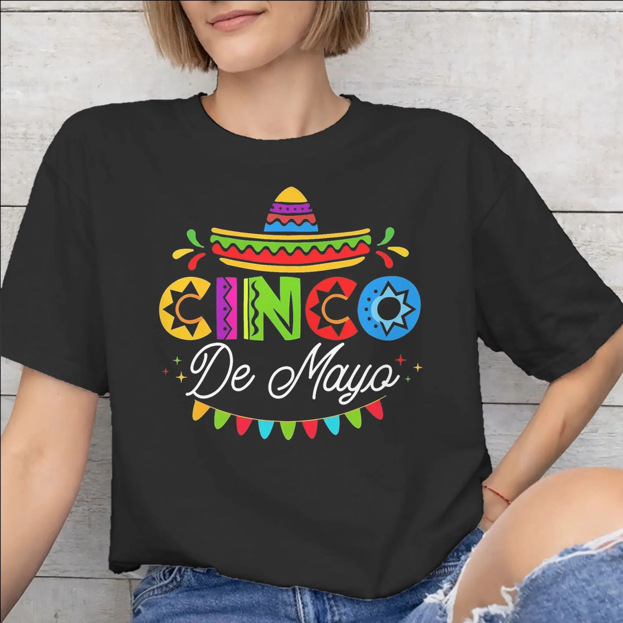 Fiesta Squad Cinco De Mayo New Arrival T Shirts for Men Women  Pure Cotton  Tee Shirt Clothing