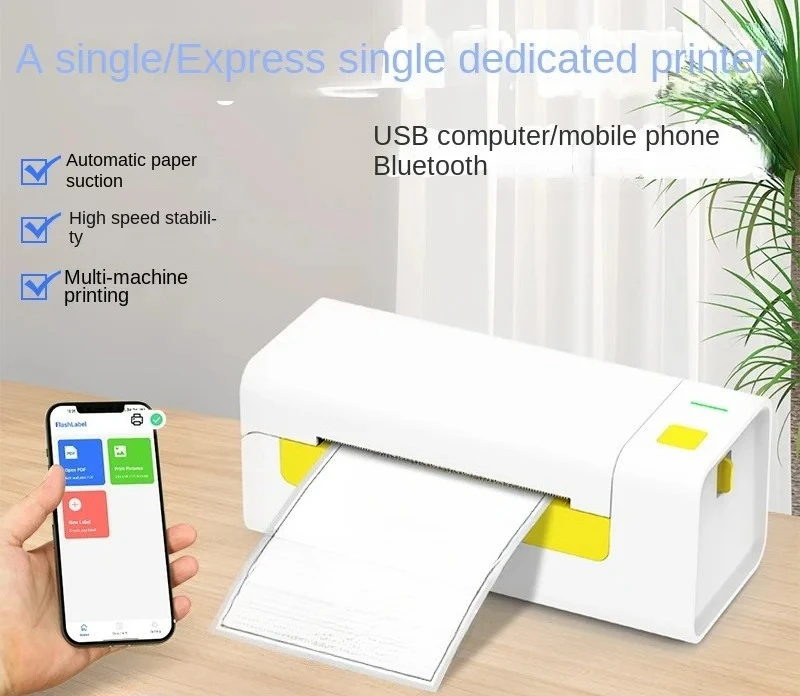 Thermosensitive Sticker Single Label Thermal Printer