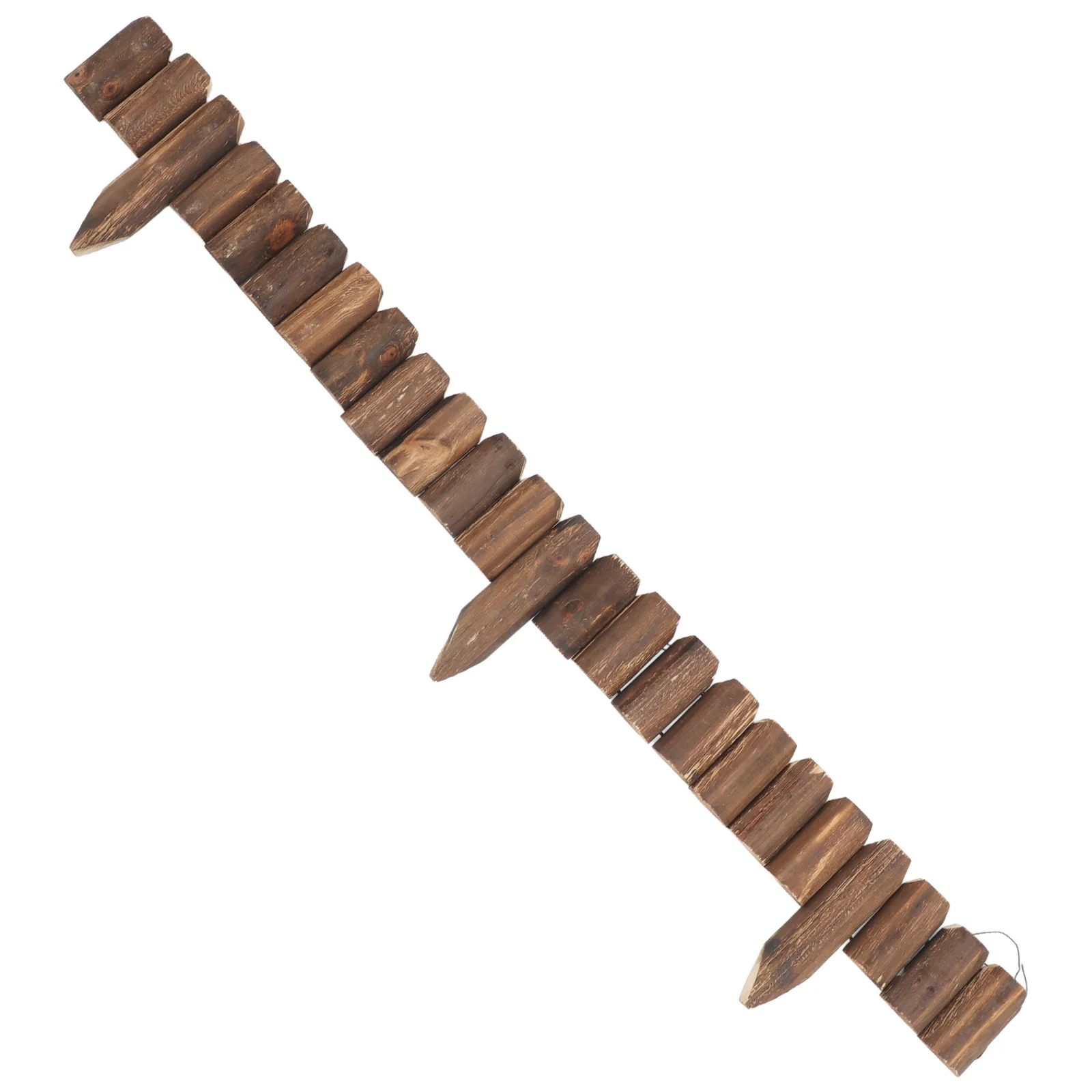 

Natural Ornament Outdoor Decorative Lawn Border Flowerbed Edging Garden Border Outdoor Decor Wood Garden Yard Fence Wood Lawn