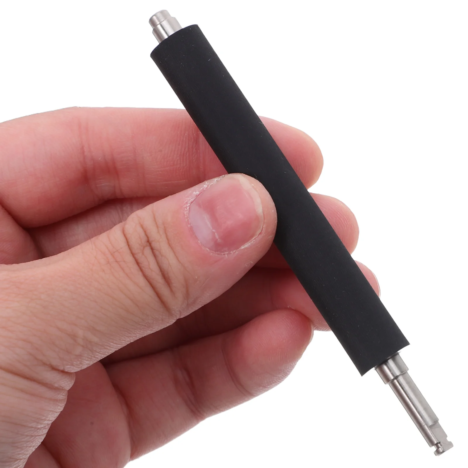 

2pcs Printer Roller Shaft Replacement For Label Printer Drum Shaft Spare Parts Labeling Machine Business Equipment