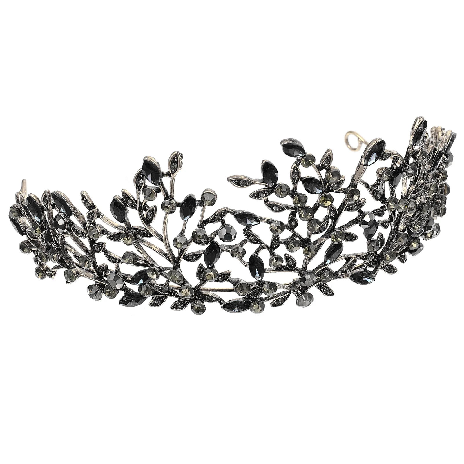 Tiara de noiva, coroa de noiva, delicada, chique, strass, liga, decoração de cabelo para faixa de cabeça