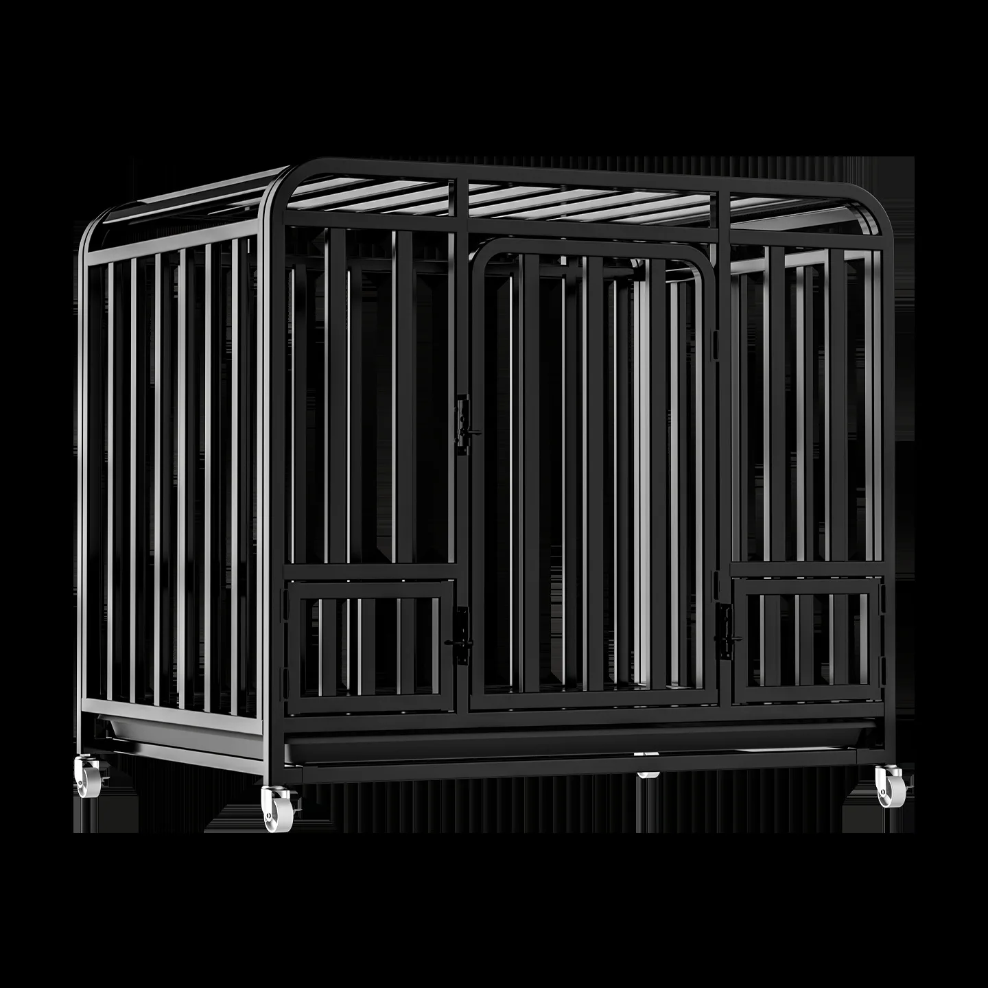 

Large and Medium Dogs Extra Thick 3.0 Tube Indoor Dog Cage with Toilet Separation Golden Retriever Border Grazing