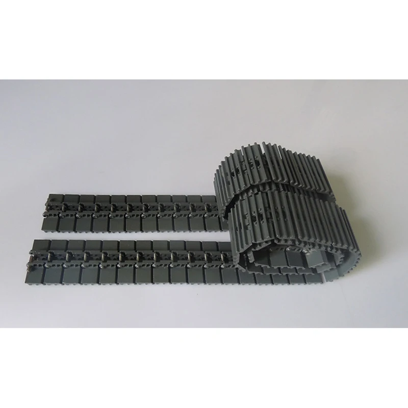 JDM-1A Simulated Metal Walking Track KIT For 1/14 RC Hydraulic Excavator Track JDM-1JDM-106 RC Excavator Parts Metal Track Model
