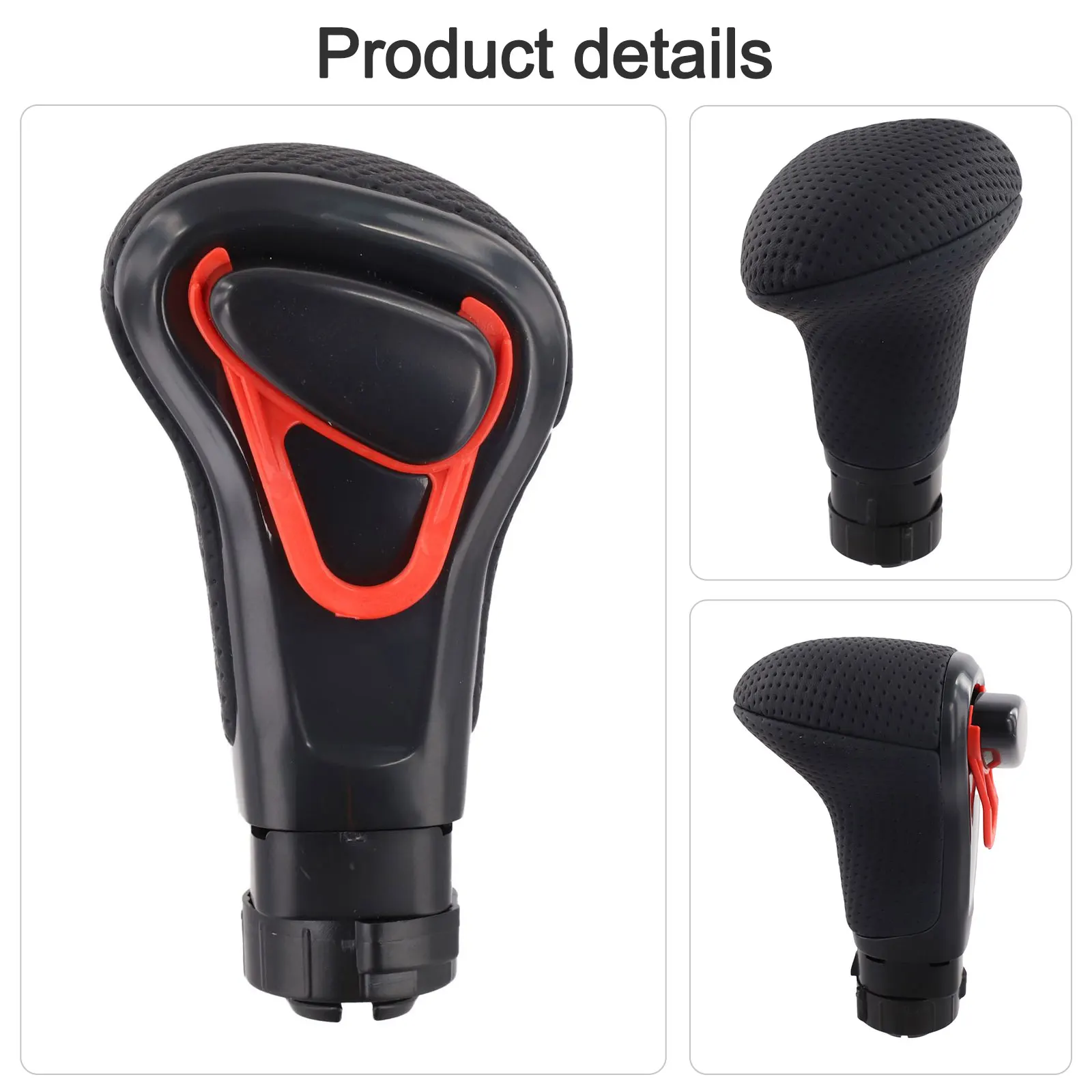 Leather Car Shift Knob Compatible with for c6 for 4f2 Sedan 2004 2011 and Q5 8RB 2008 2017 Designed for Automatic Transmissions