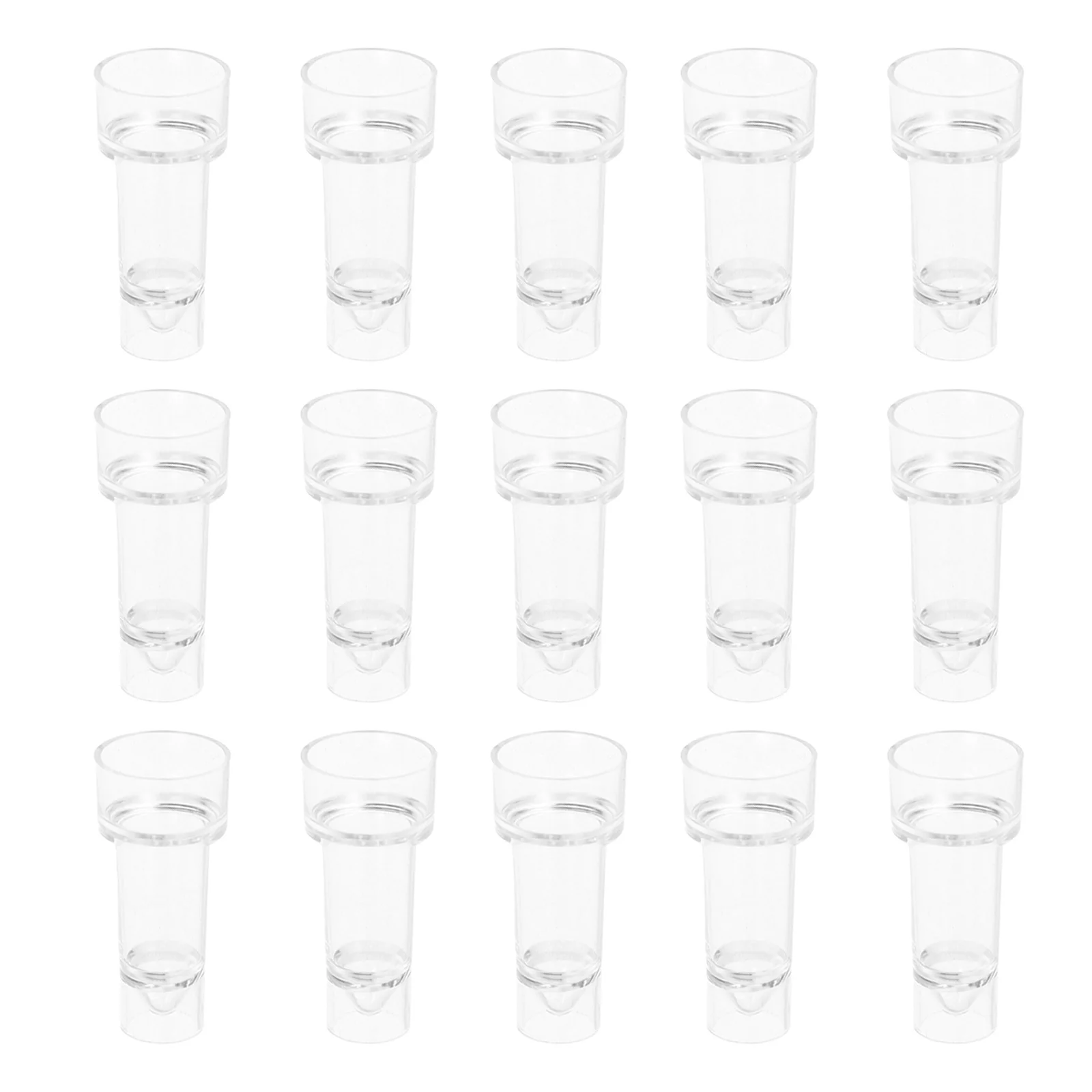 

500Pcs Clear Plastic Sample Cups Laboratory Specimen Containers Small Testing Cups for Liquid Storage Safe Disposable Laboratory