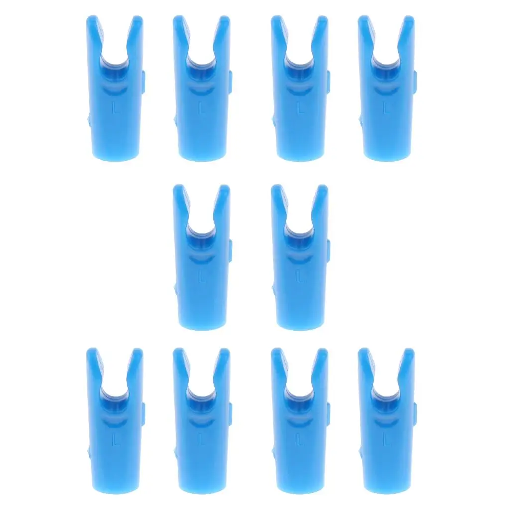 10 Pcs Plastic Arrow for Archery Hunting Shooting Outdoor Sport