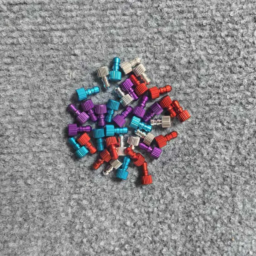 

2 Pcs Four Color Fuel Filler Pipe Tube Stopper Dot Line Plugs For Nitro Gasoline RC Airplane Parts