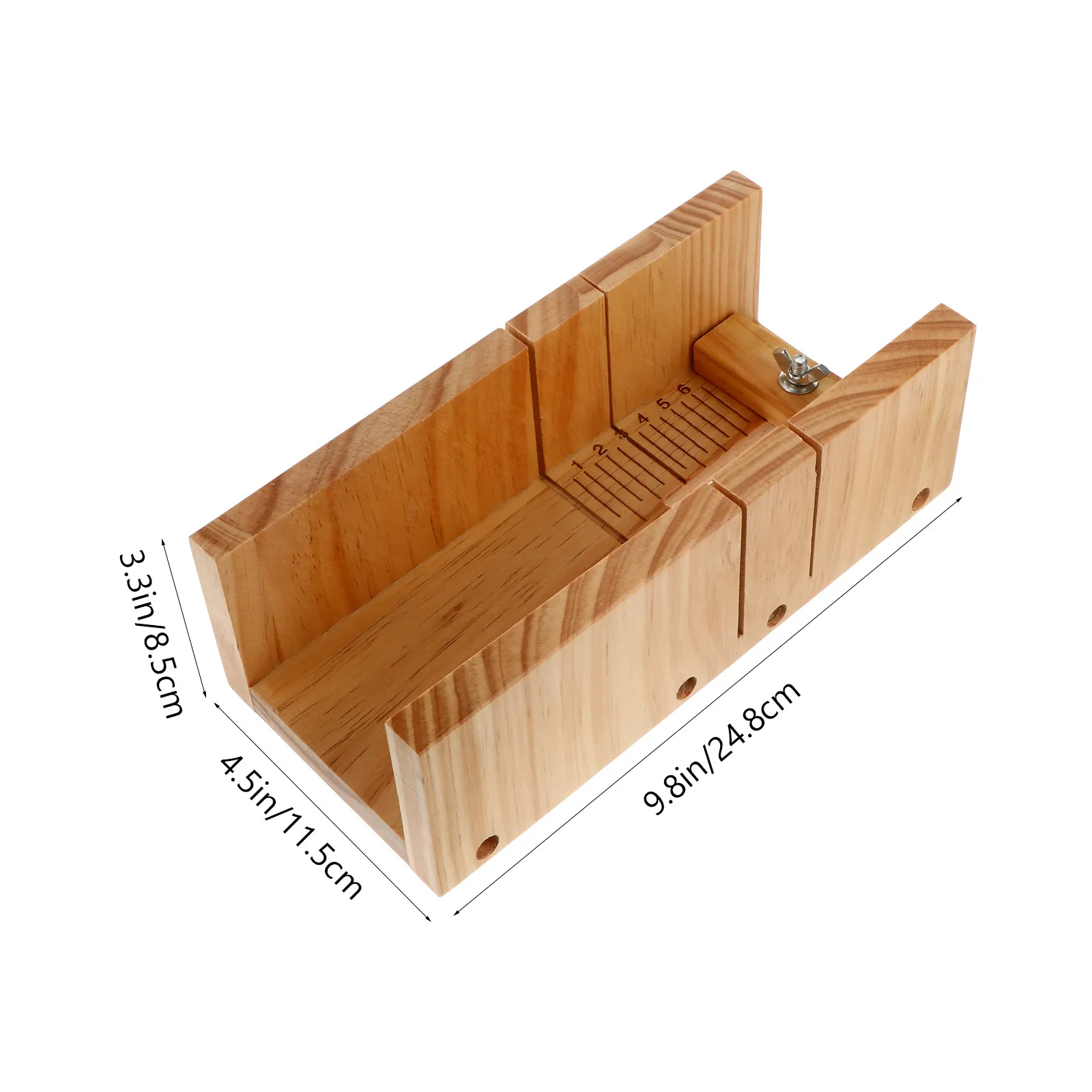 Wooden Soap Making Equipment For Soap Makers Mold Kit Double Slot Slicer Wave Straight Cutters Tools Handmade Cutting