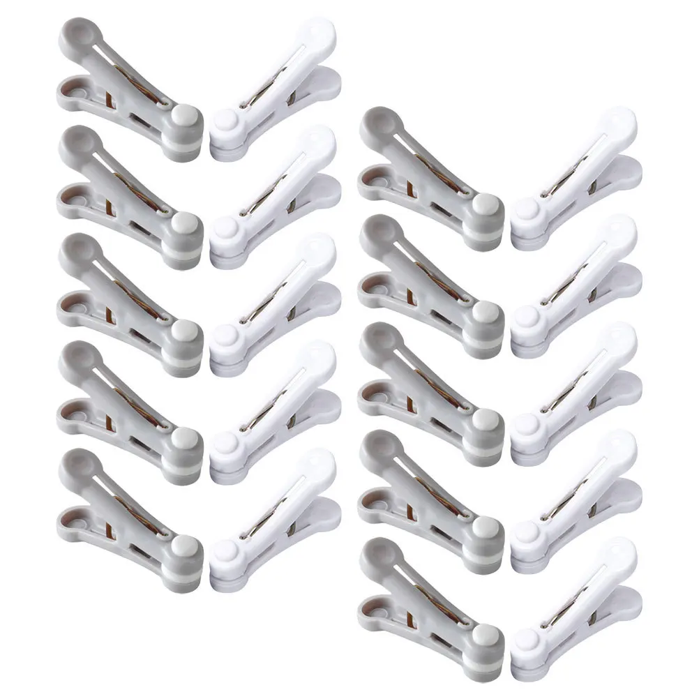 

48Pcs Multifunctional Windproof Clothes Clamps Soft Plastic Clips for Socks Underwear Delicate Fabrics Indoor Outdoor Drying