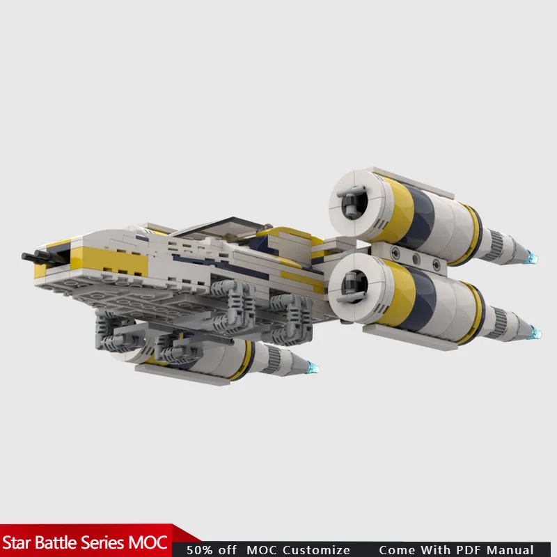 

506 шт., космическая война ZT-55 Zeta, легкий курьер MOC, модульный строительный блок, модель, креативный дизайн, игрушка «сделай сам», рождественский подарок