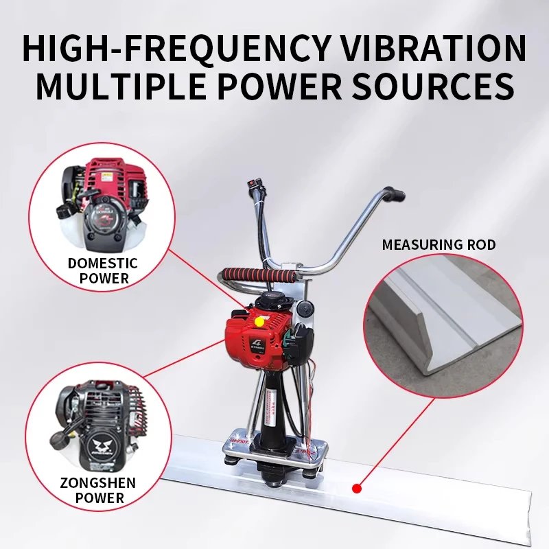 

Concrete Vibrating Screed Electric Concrete Finisher Leveling Screed Gas-Powered Concret e Screed Concrete Leveling