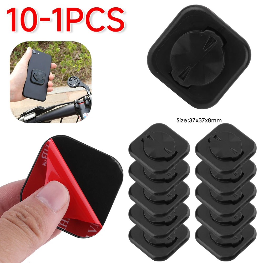 10-1PCS Bike Bicycle Mobile Phone Sticker Mount Phone Holder Button Paste Adapter Strong Adhesive Mobile Phone Holder For Garmin