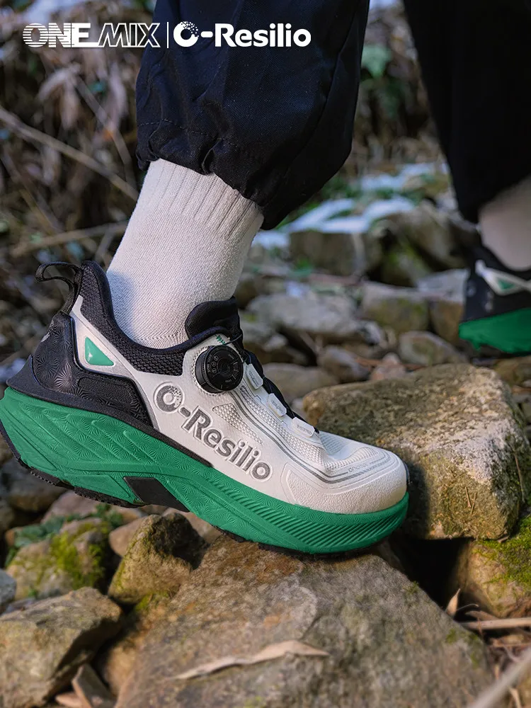 Zapatos de senderismo para hombre Onemix, impermeables y antideslizantes, con absorción de impactos, adecuados para otoño/invierno