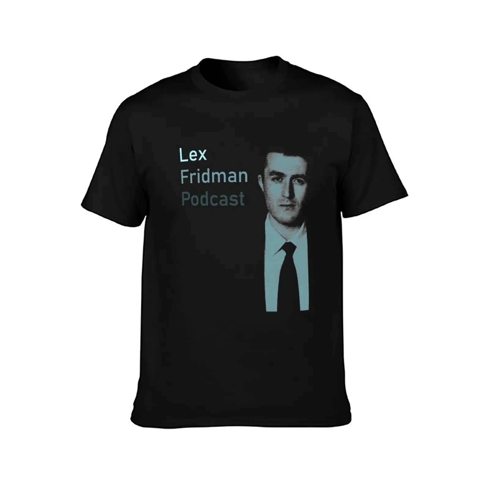 Lex Fridman Podcast Essential T-Shirt Sports Casual Breathable Tee Shirt